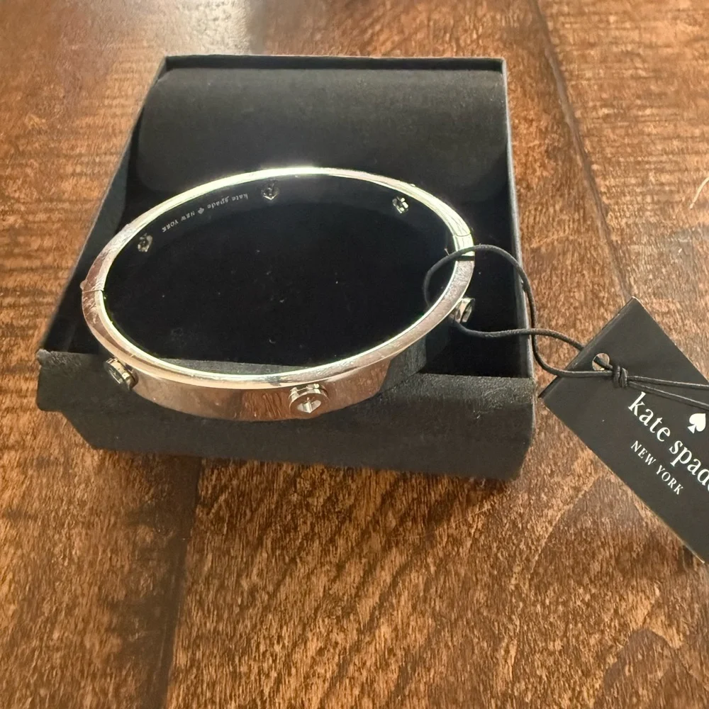 Kate Spade Silver Bangle Bracelet - Picture 3 of 4